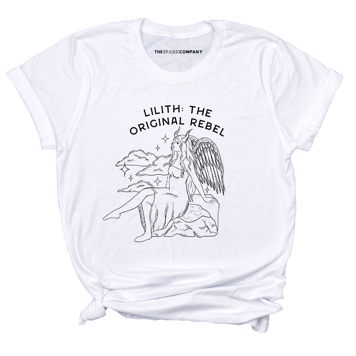 The Original Rebel T-Shirt-Feminist Apparel, Feminist Clothing, Feminist T Shirt, BC3001-The Spark Company