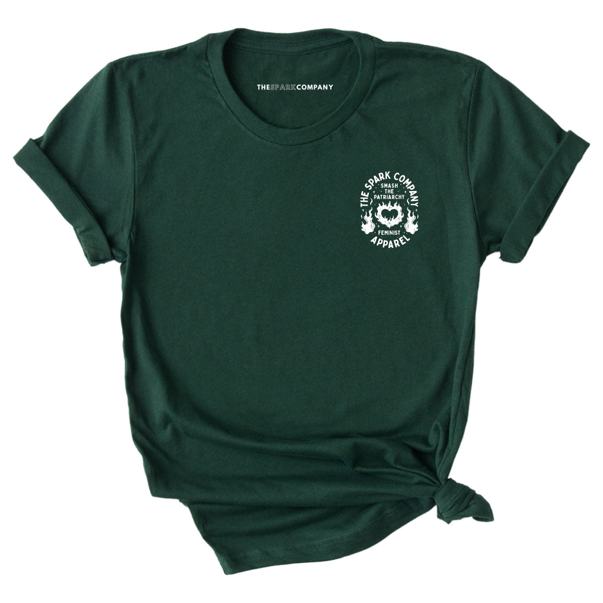 The Spark Company Feminist Apparel T-Shirt-Feminist Apparel, Feminist Clothing, Feminist T Shirt, BC3001-The Spark Company