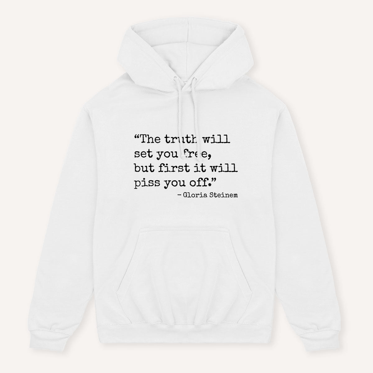 The Truth Will Set You Free Hoodie-Feminist Apparel, Feminist Clothing, Feminist Hoodie, JH001-The Spark Company