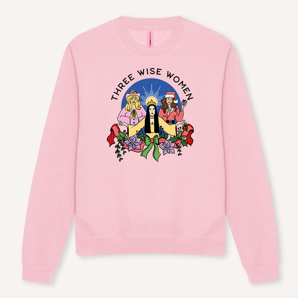 Three Wise Women Christmas Jumper-Feminist Apparel, Feminist Clothing, Feminist Sweatshirt, JH030-The Spark Company