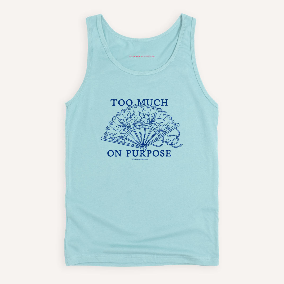 Too Much On Purpose Tank Top-Feminist Apparel, Feminist Clothing, Feminist Tank, 03980-The Spark Company