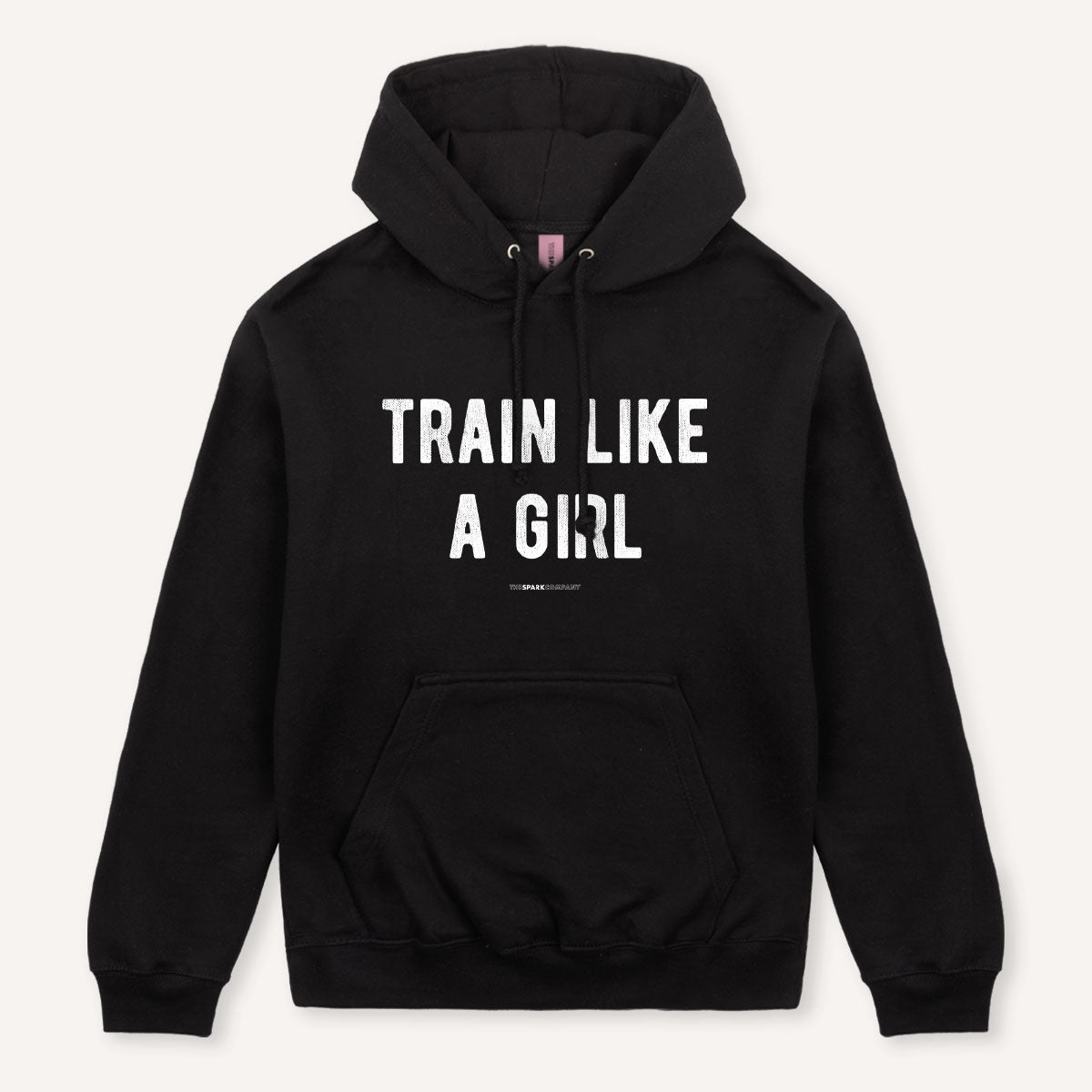 Train Like A Girl Hoodie-Feminist Apparel, Feminist Clothing, Feminist Hoodie, JH001-The Spark Company