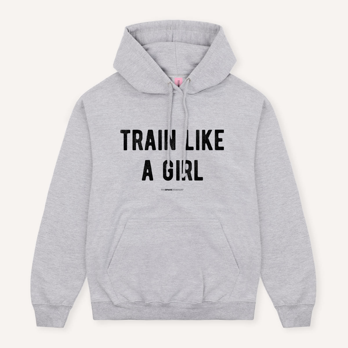Train Like A Girl Hoodie-Feminist Apparel, Feminist Clothing, Feminist Hoodie, JH001-The Spark Company