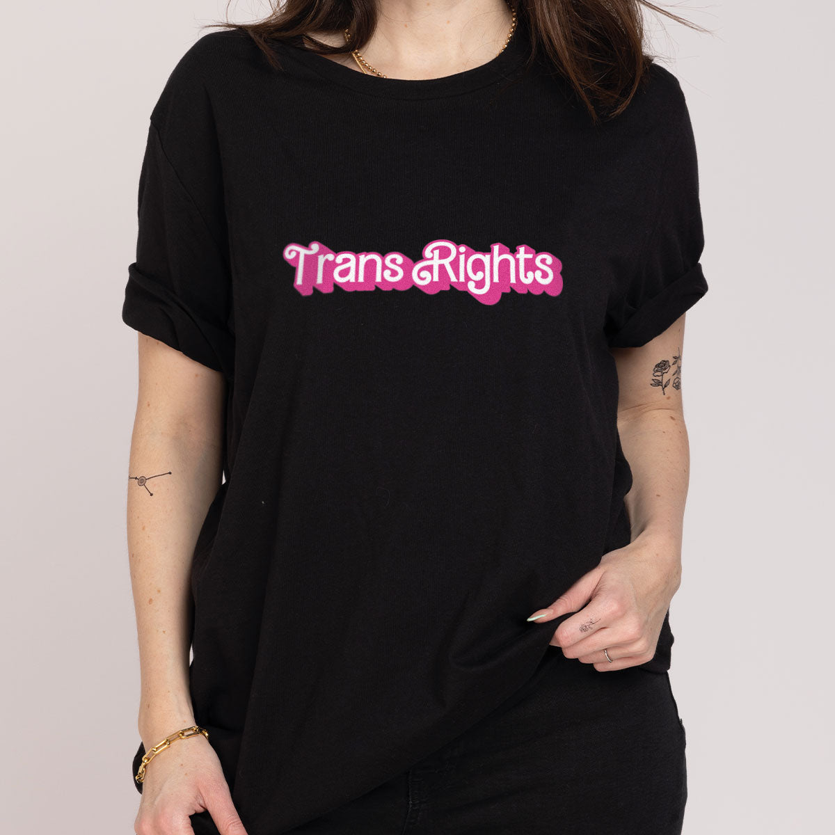 Trans Rights T-Shirt-LGBT Apparel, LGBT Clothing, LGBT T Shirt, BC3001-The Spark Company