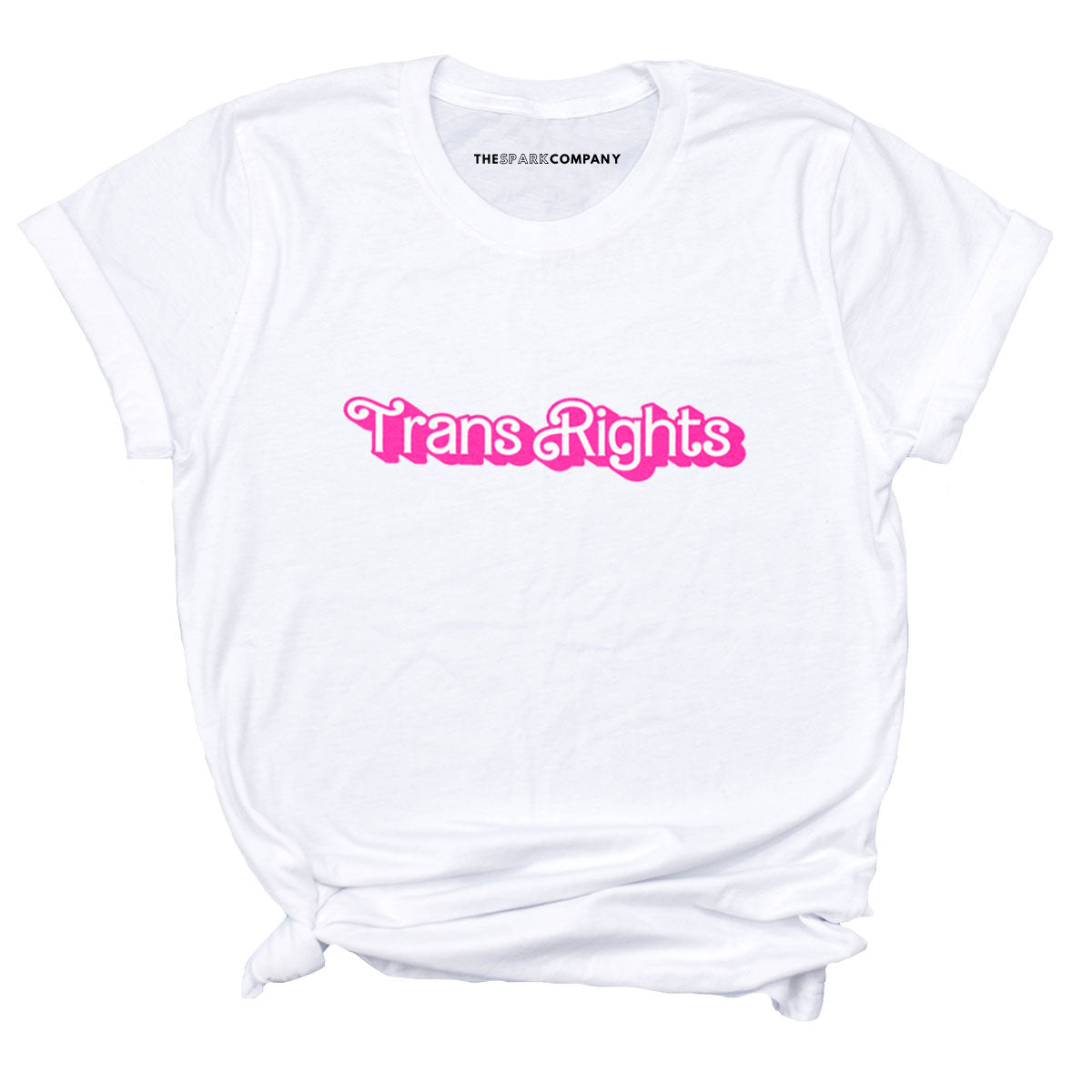 Trans Rights T-Shirt-LGBT Apparel, LGBT Clothing, LGBT T Shirt, BC3001-The Spark Company