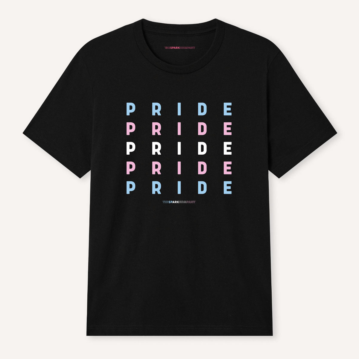 Transgender Pride Spectrum T-Shirt-LGBT Apparel, LGBT Clothing, LGBT T Shirt, BC3001-The Spark Company
