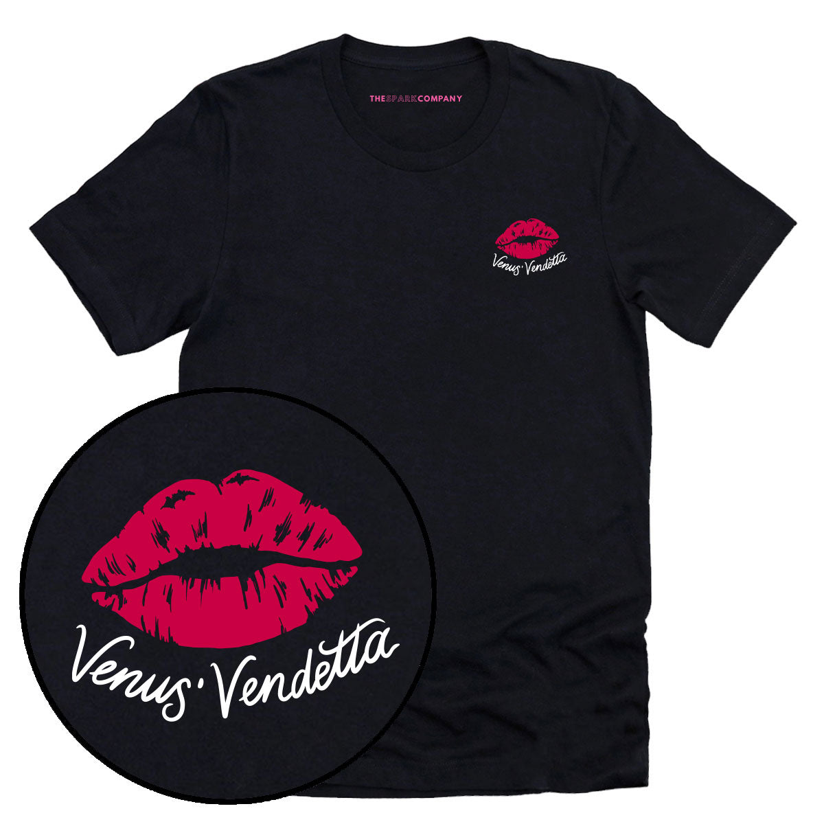 Venus Vendetta T-Shirt-Feminist Apparel, Feminist Clothing, Feminist T Shirt, BC3001-The Spark Company