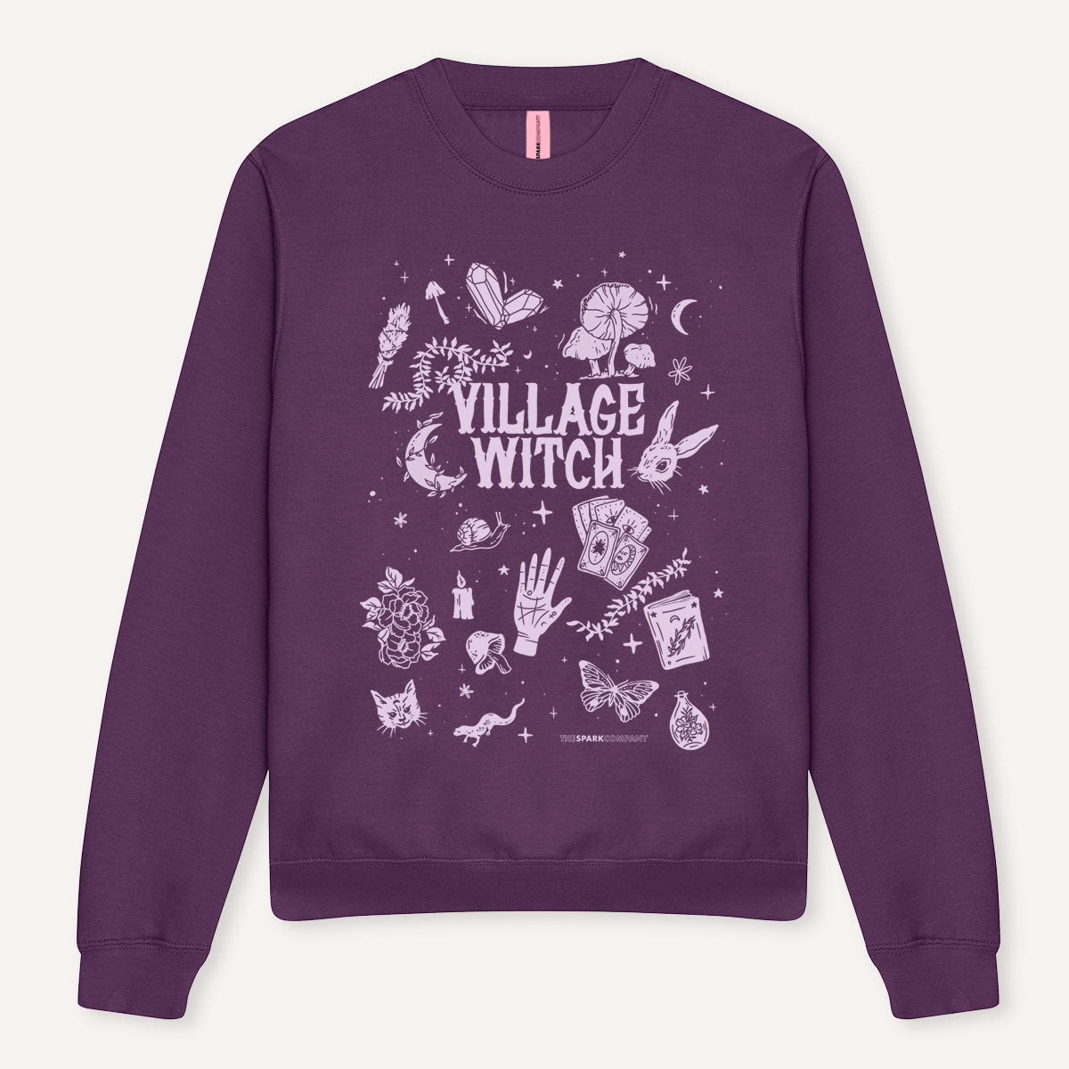 Village Witch Sweatshirt-Feminist Apparel, Feminist Clothing, Feminist Sweatshirt, JH030-The Spark Company