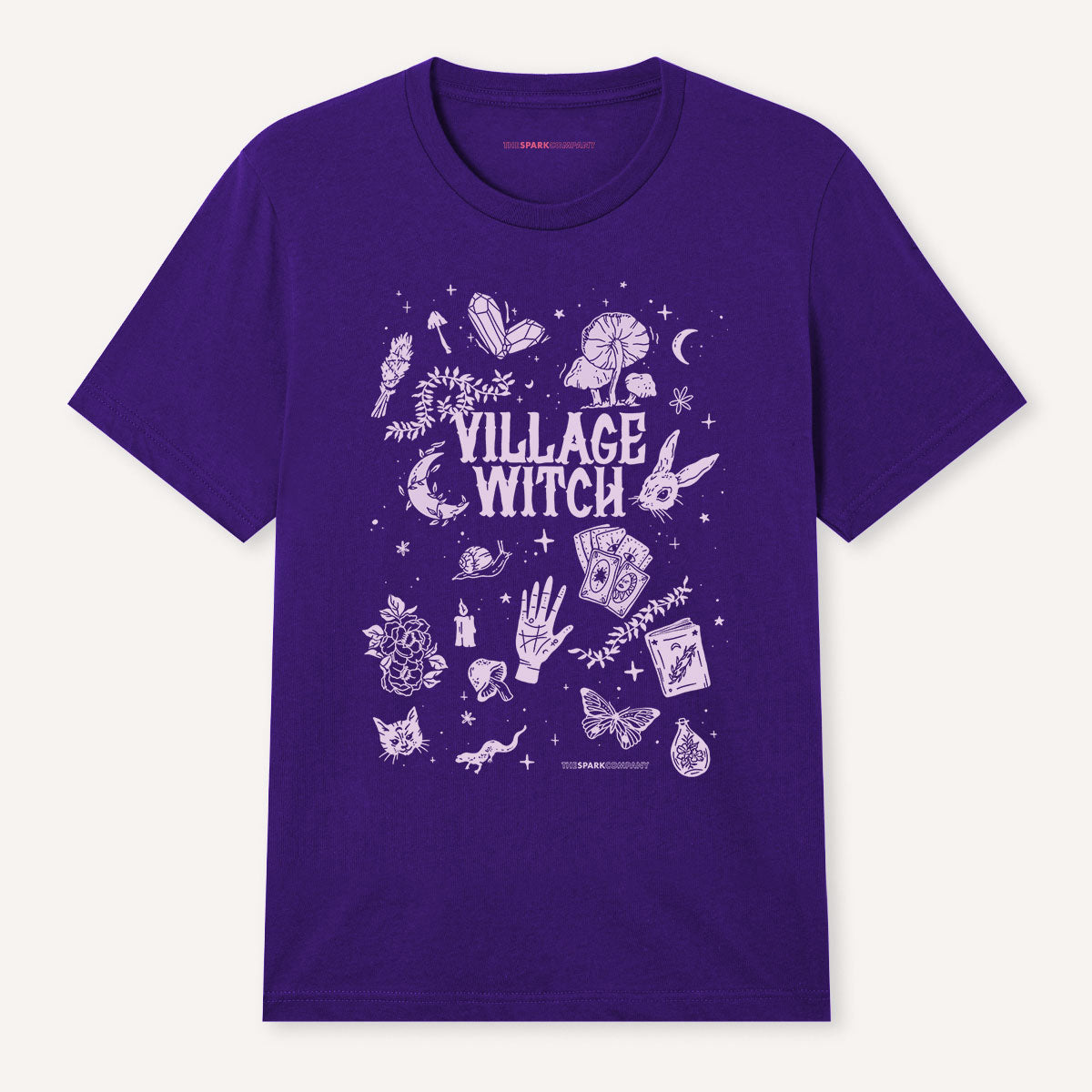 Village Witch T-Shirt-Feminist Apparel, Feminist Clothing, Feminist T Shirt, BC3001-The Spark Company