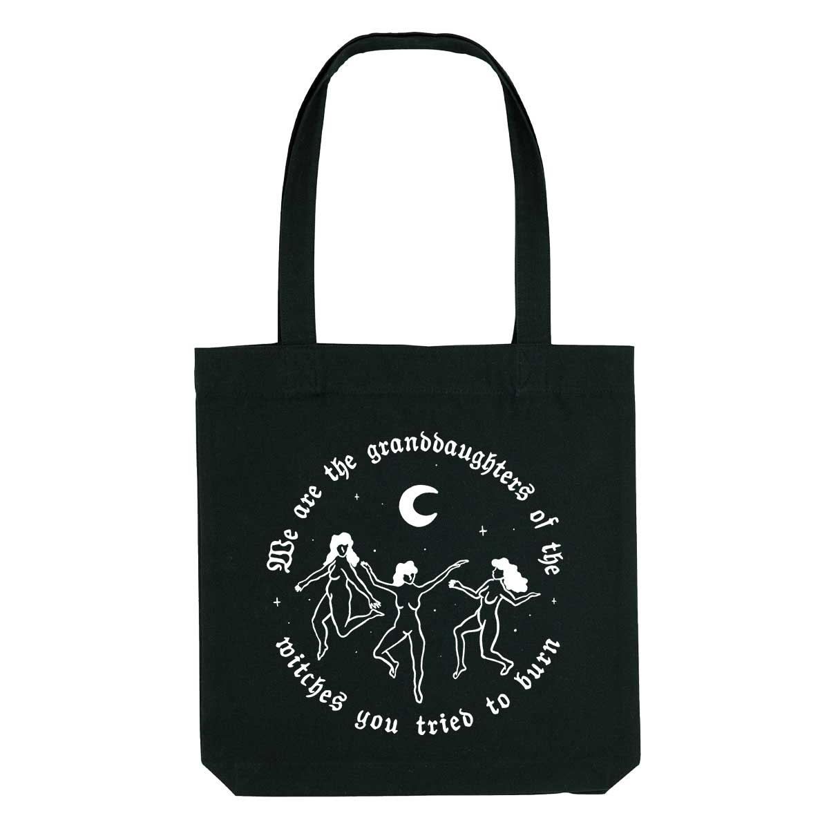 We Are The Granddaughters Of The Witches You Tried To Burn Strong As Hell Tote Bag-Feminist Apparel, Feminist Gift, Feminist Tote Bag-The Spark Company