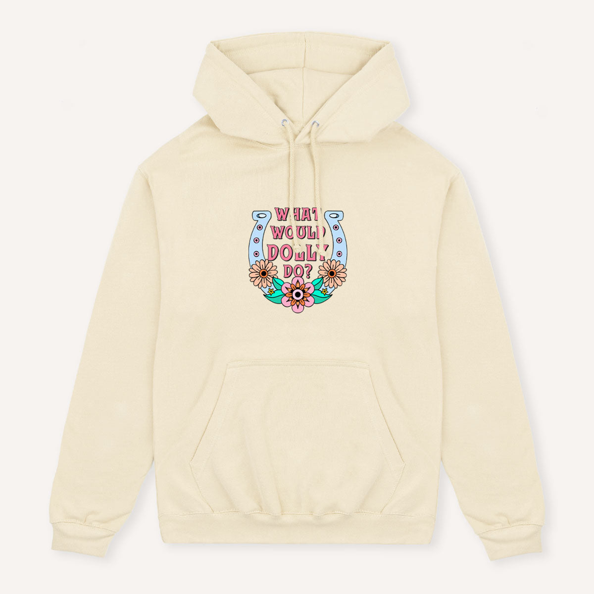 What Would Dolly Do Hoodie-Feminist Apparel, Feminist Clothing, Feminist Hoodie, JH001-The Spark Company
