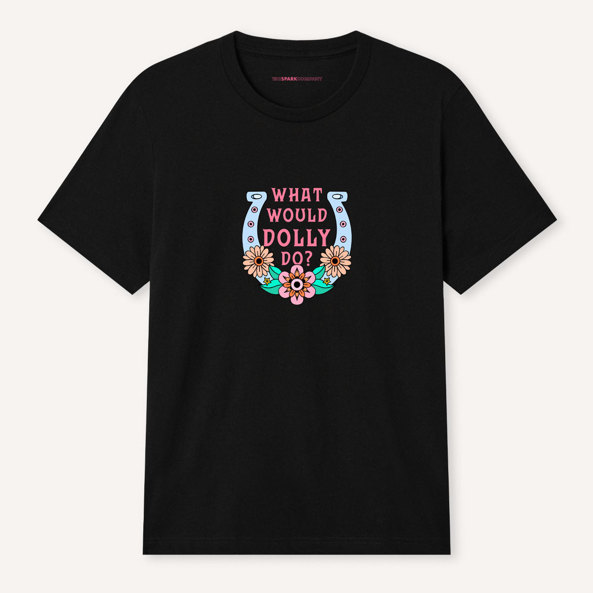 What Would Dolly Do T-Shirt-Feminist Apparel, Feminist Clothing, Feminist T Shirt, BC3001-The Spark Company