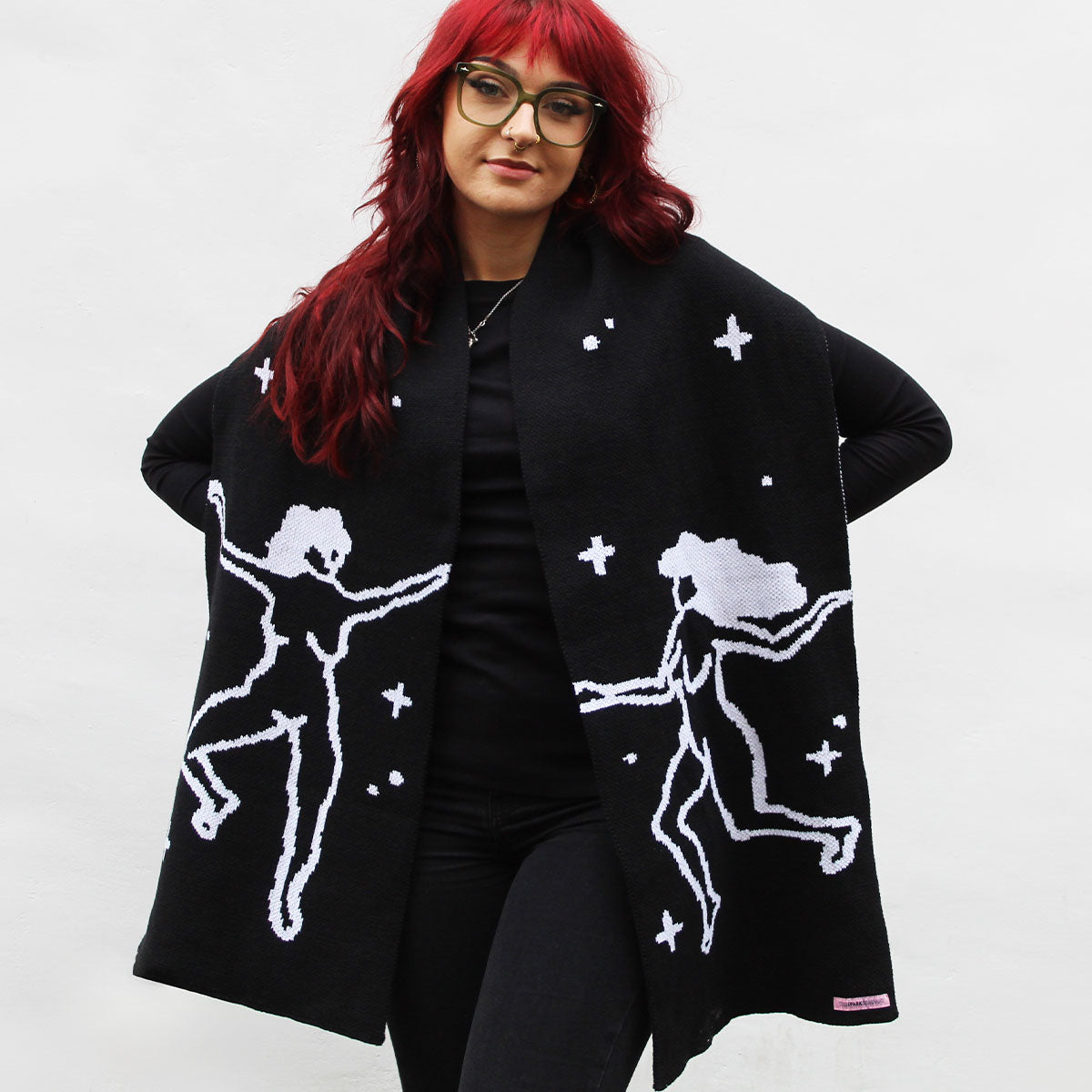 Witch Giant Scarf-Feminist Apparel, Feminist Clothing, Feminist Giant Scarf-The Spark Company