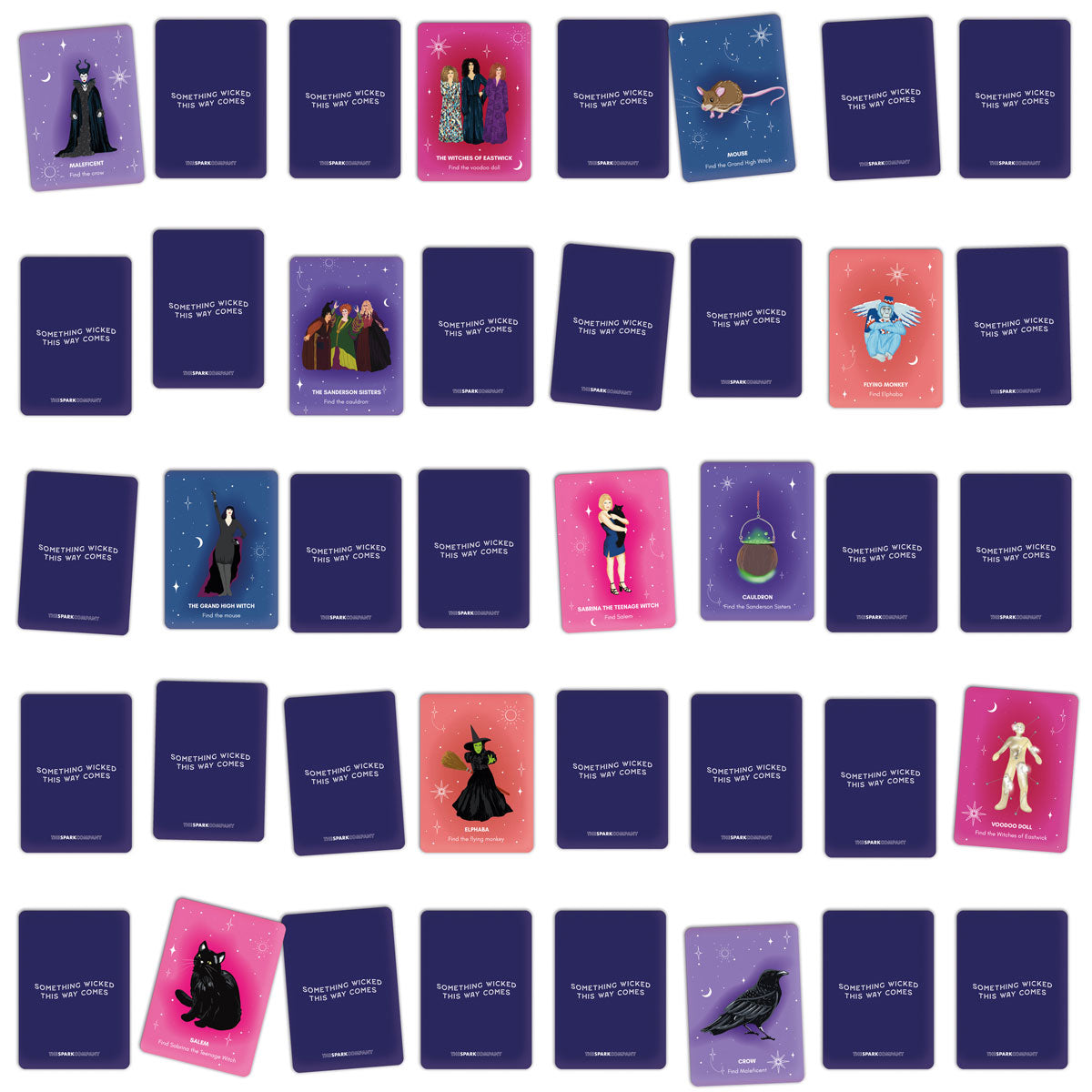 Witch Memory Card Game-Feminist Apparel, Feminist Gift, Feminist Card Game-The Spark Company