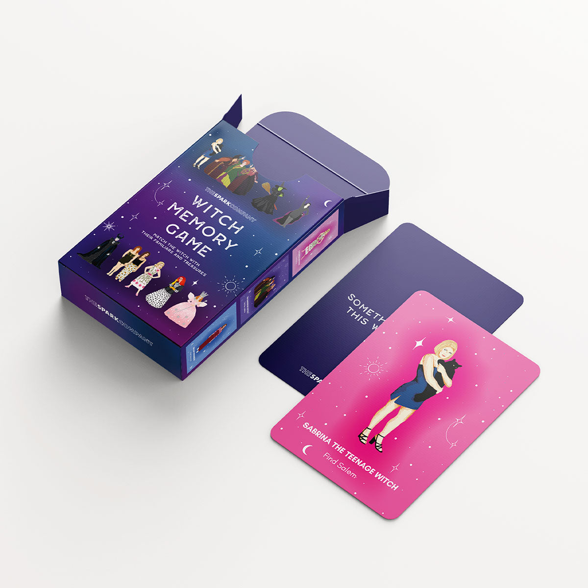 Witch Memory Card Game-Feminist Apparel, Feminist Gift, Feminist Card Game-The Spark Company