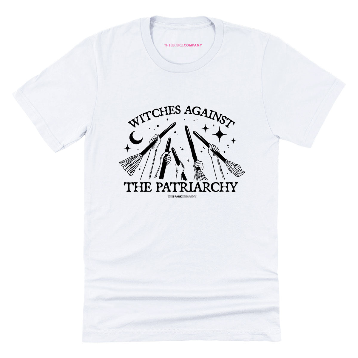Witches Against Patriarchy T-Shirt-Feminist Apparel, Feminist Clothing, Feminist T Shirt, BC3001-The Spark Company