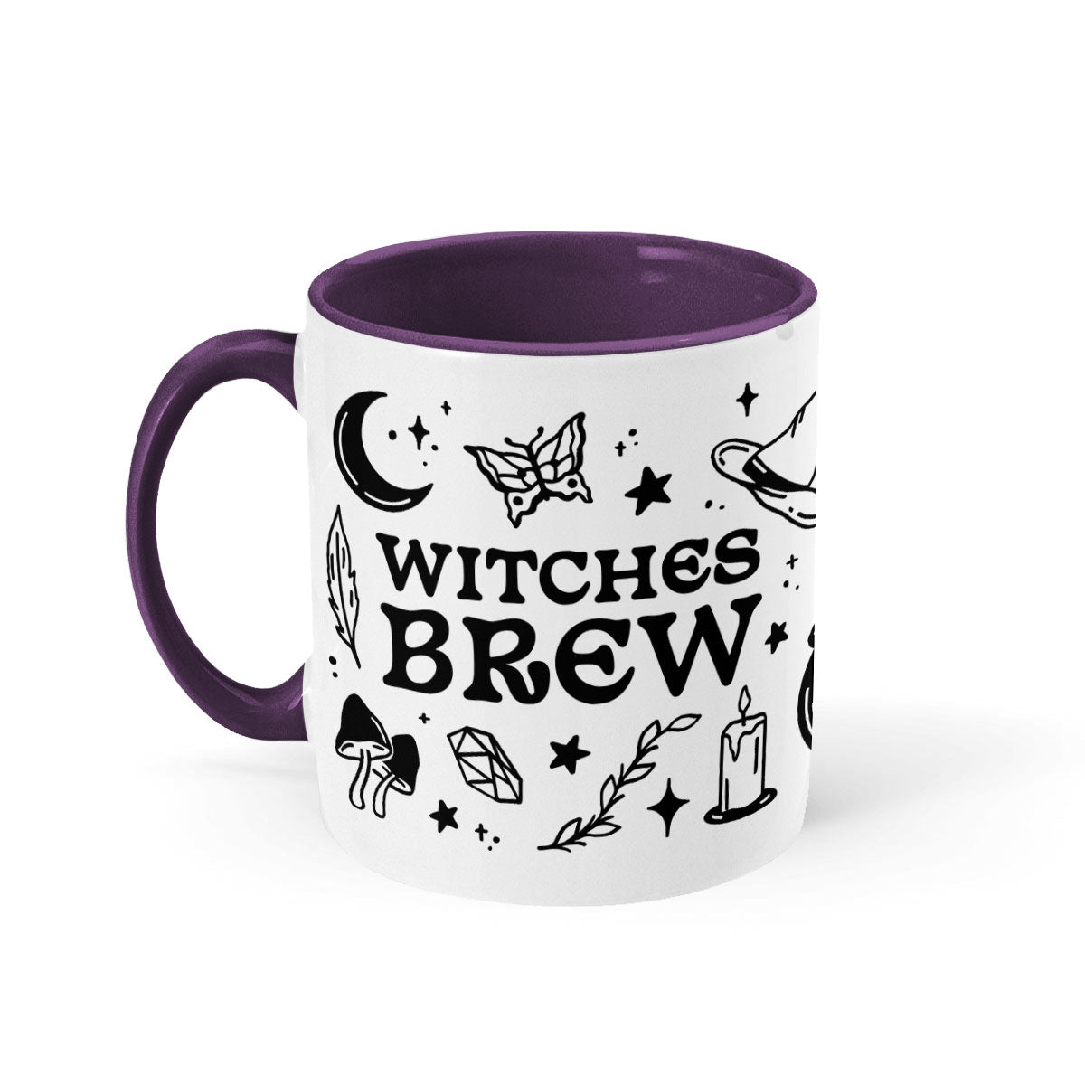 Witches Brew Mug-Feminist Apparel, Feminist Gift, Feminist Coffee Mug, 11oz White Ceramic-The Spark Company