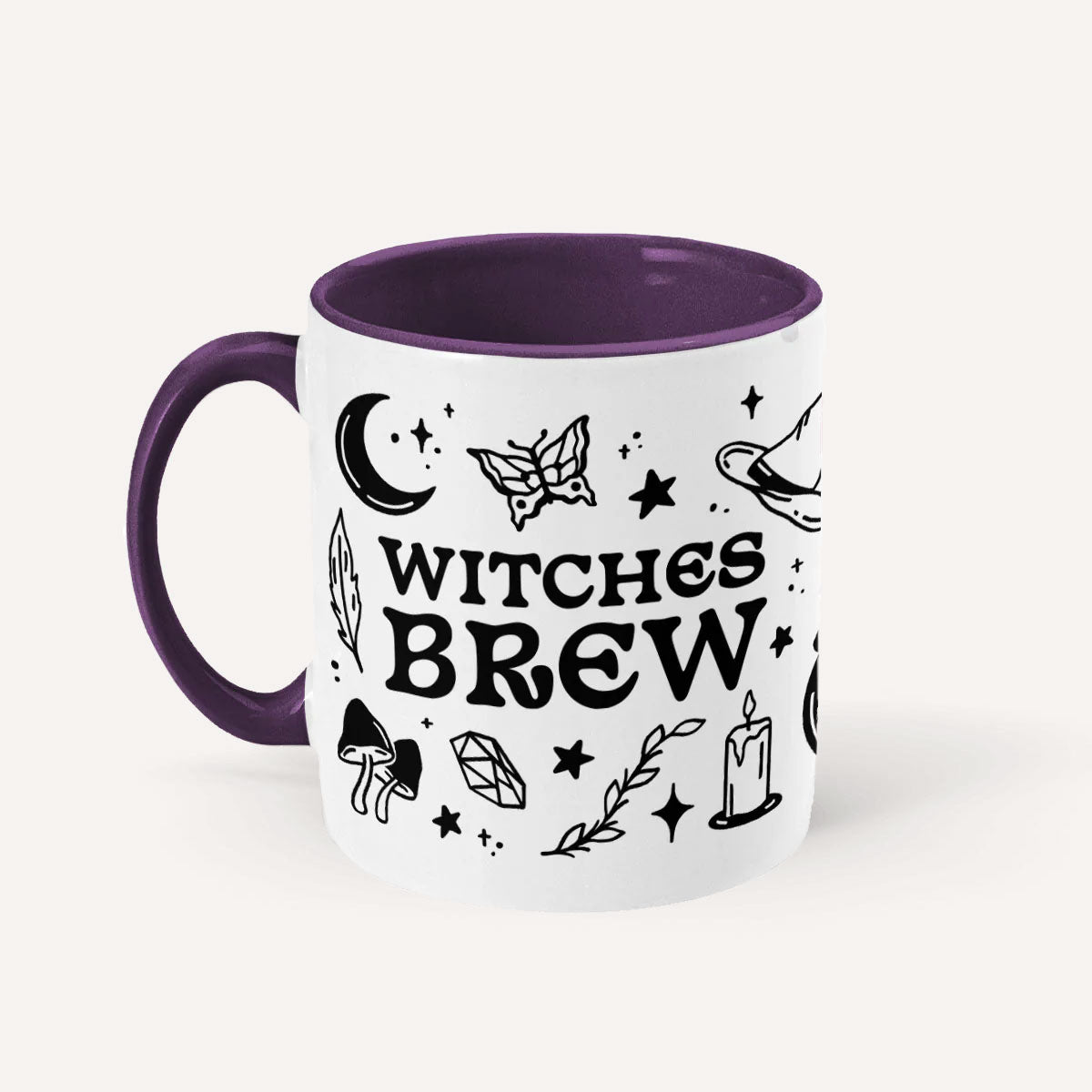 Witches Brew Mug-Feminist Apparel, Feminist Gift, Feminist Coffee Mug, 11oz White Ceramic-The Spark Company