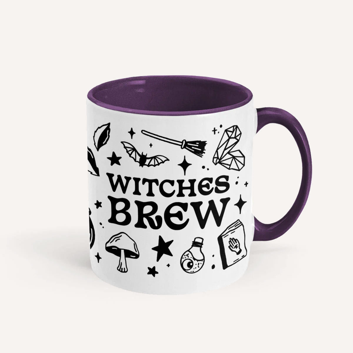 Witches Brew Mug-Feminist Apparel, Feminist Gift, Feminist Coffee Mug, 11oz White Ceramic-The Spark Company
