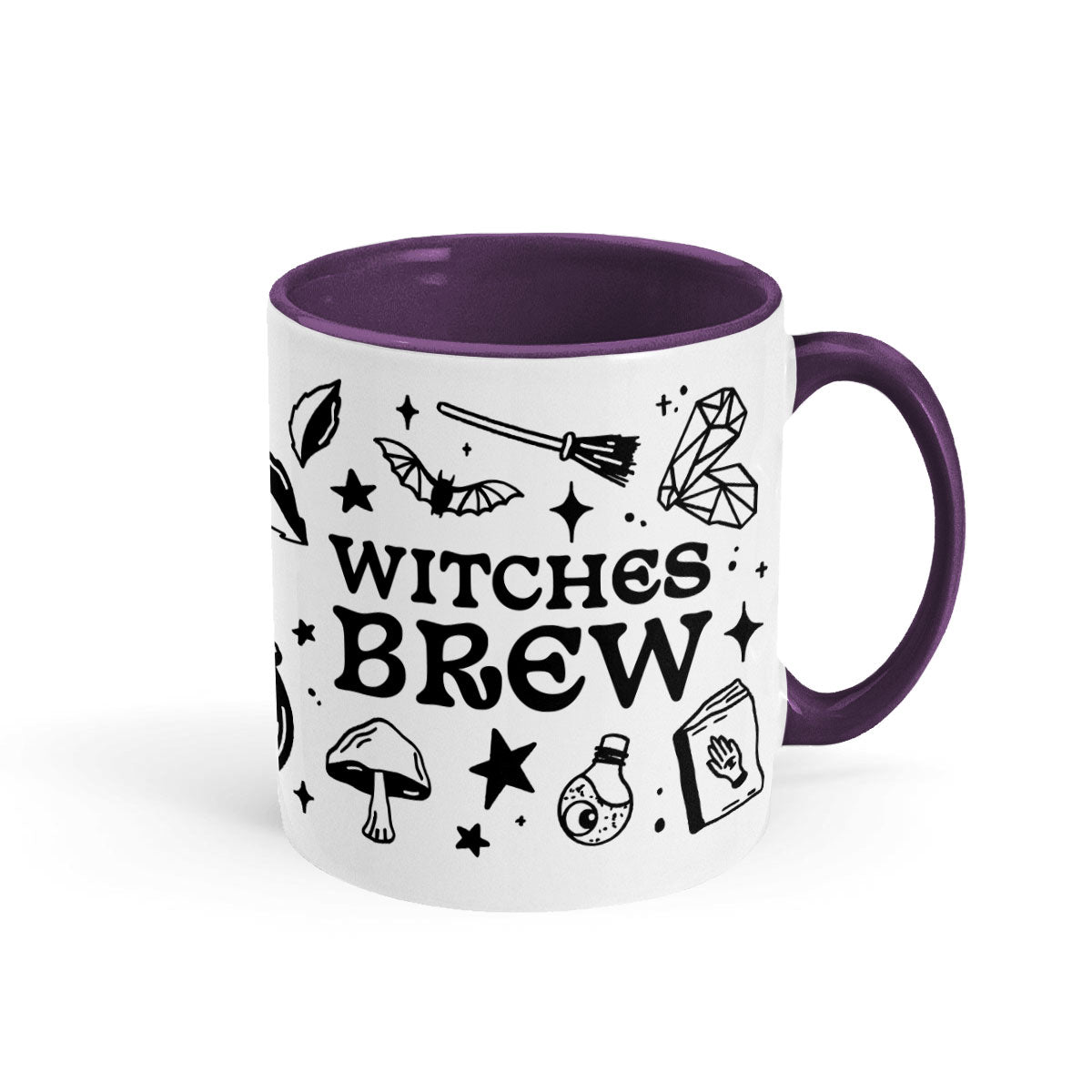 Witches Brew Mug-Feminist Apparel, Feminist Gift, Feminist Coffee Mug, 11oz White Ceramic-The Spark Company