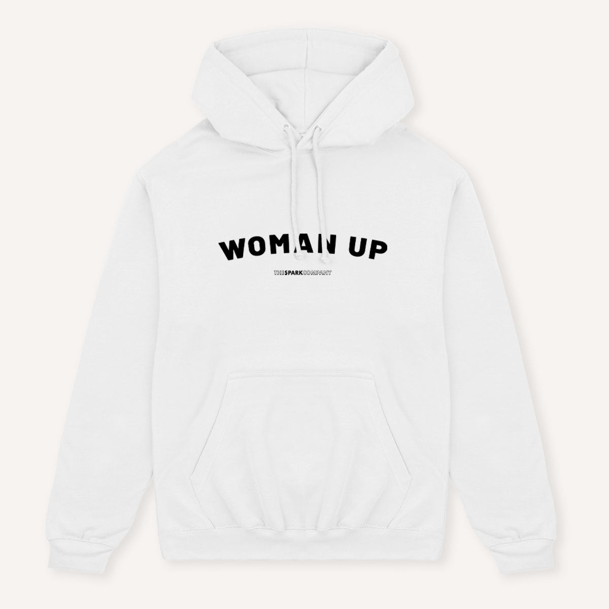 Woman Up Men's Hoodie-Feminist Apparel, Feminist Clothing, Feminist Hoodie, JH001-The Spark Company