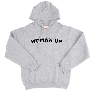 Woman Up Men's Hoodie-Feminist Apparel, Feminist Clothing, Feminist Hoodie, JH001-The Spark Company