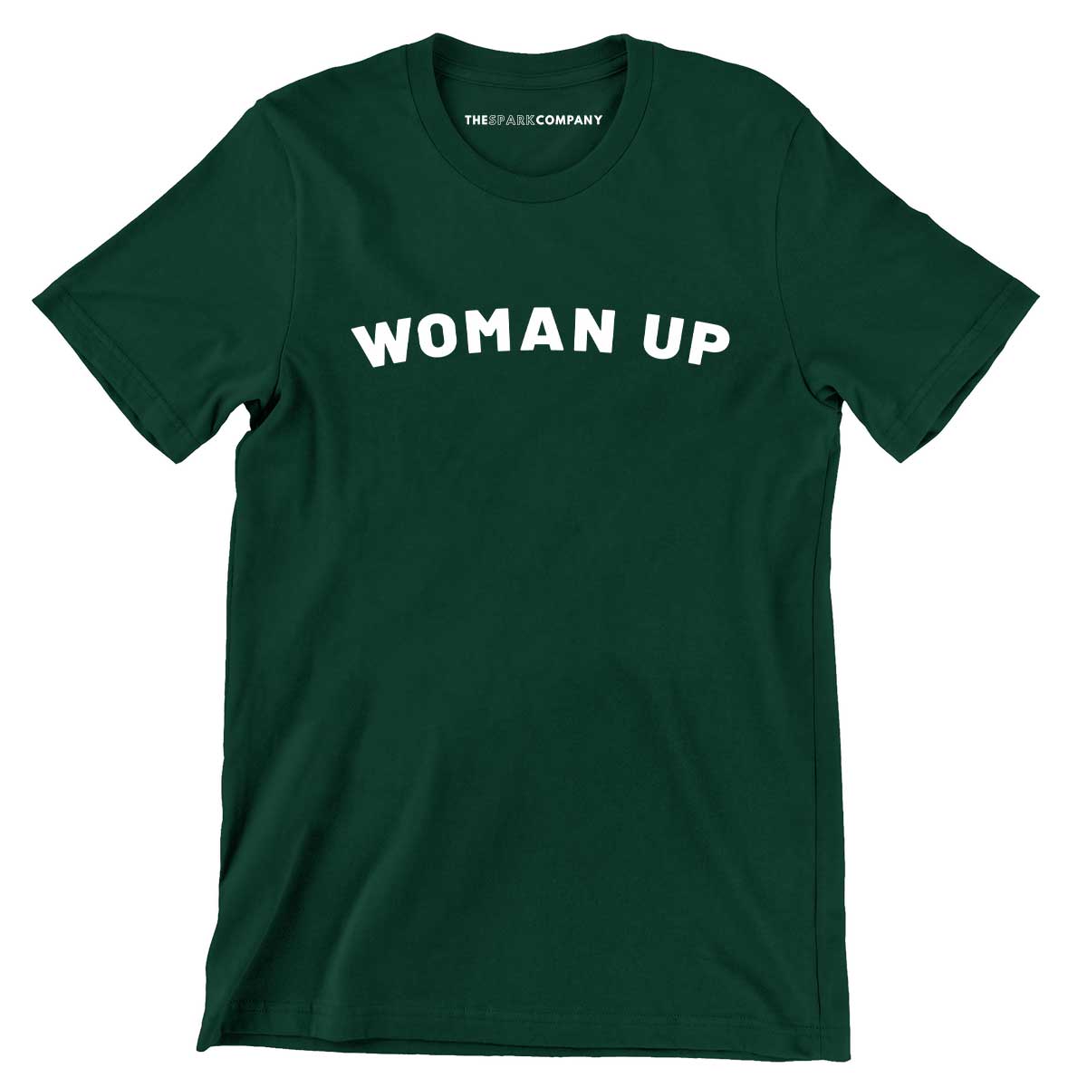 Woman Up Men's T-Shirt-Feminist Apparel, Feminist Clothing, Men's Feminist T Shirt, BC3001-The Spark Company