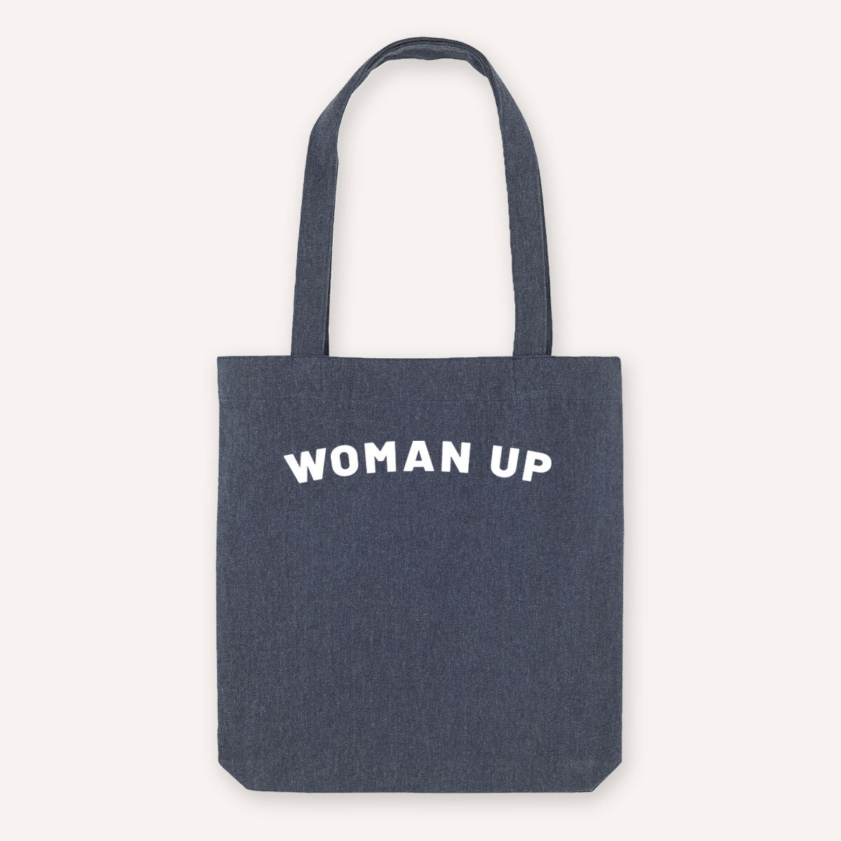Woman Up Strong As Hell Tote Bag-Feminist Apparel, Feminist Gift, Feminist Tote Bag-The Spark Company