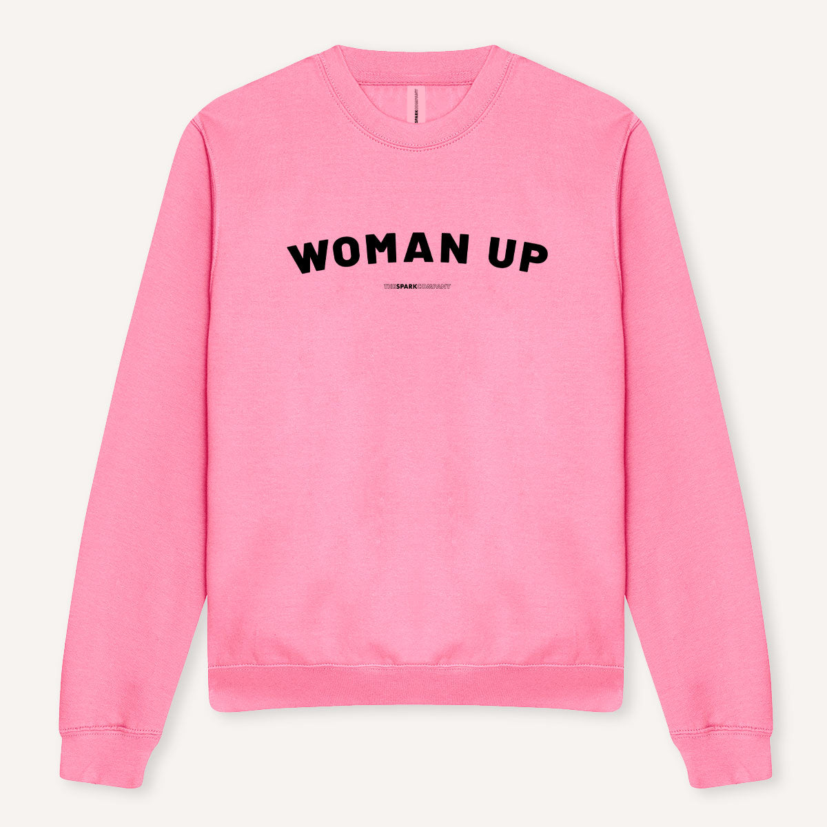 Woman Up Sweatshirt-Feminist Apparel, Feminist Clothing, Feminist Sweatshirt, JH030-The Spark Company