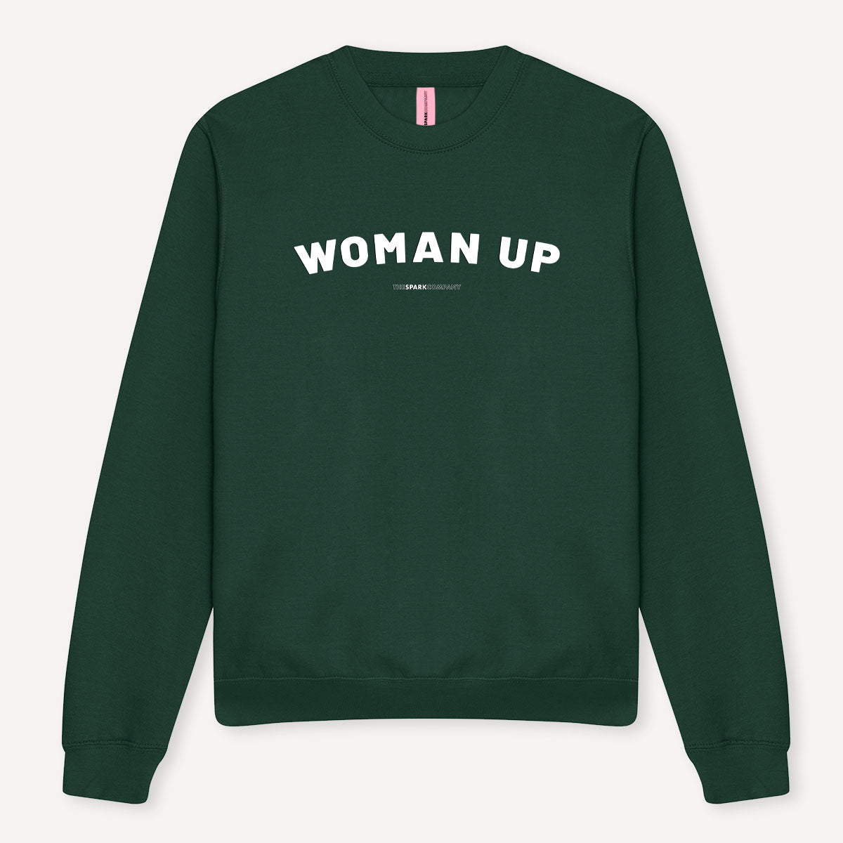 Woman Up Sweatshirt-Feminist Apparel, Feminist Clothing, Feminist Sweatshirt, JH030-The Spark Company