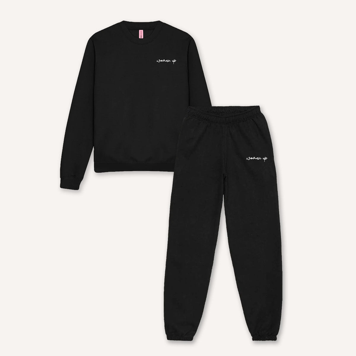 Woman Up Sweatshirt & Joggers Set-Feminist Apparel, Feminist Clothing, Feminist Bundle-The Spark Company