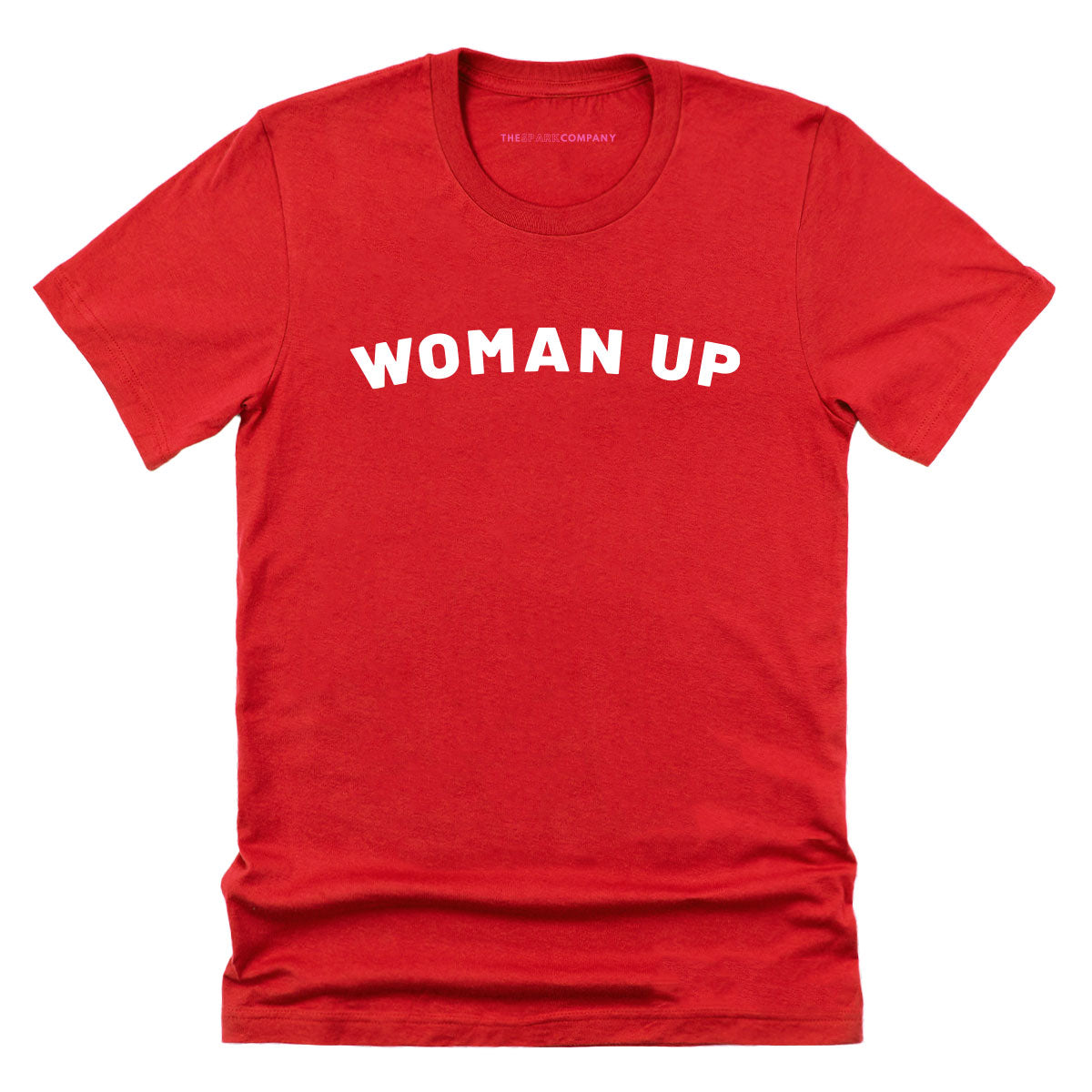 Woman Up T-Shirt-Feminist Apparel, Feminist Clothing, Feminist T Shirt, BC3001-The Spark Company
