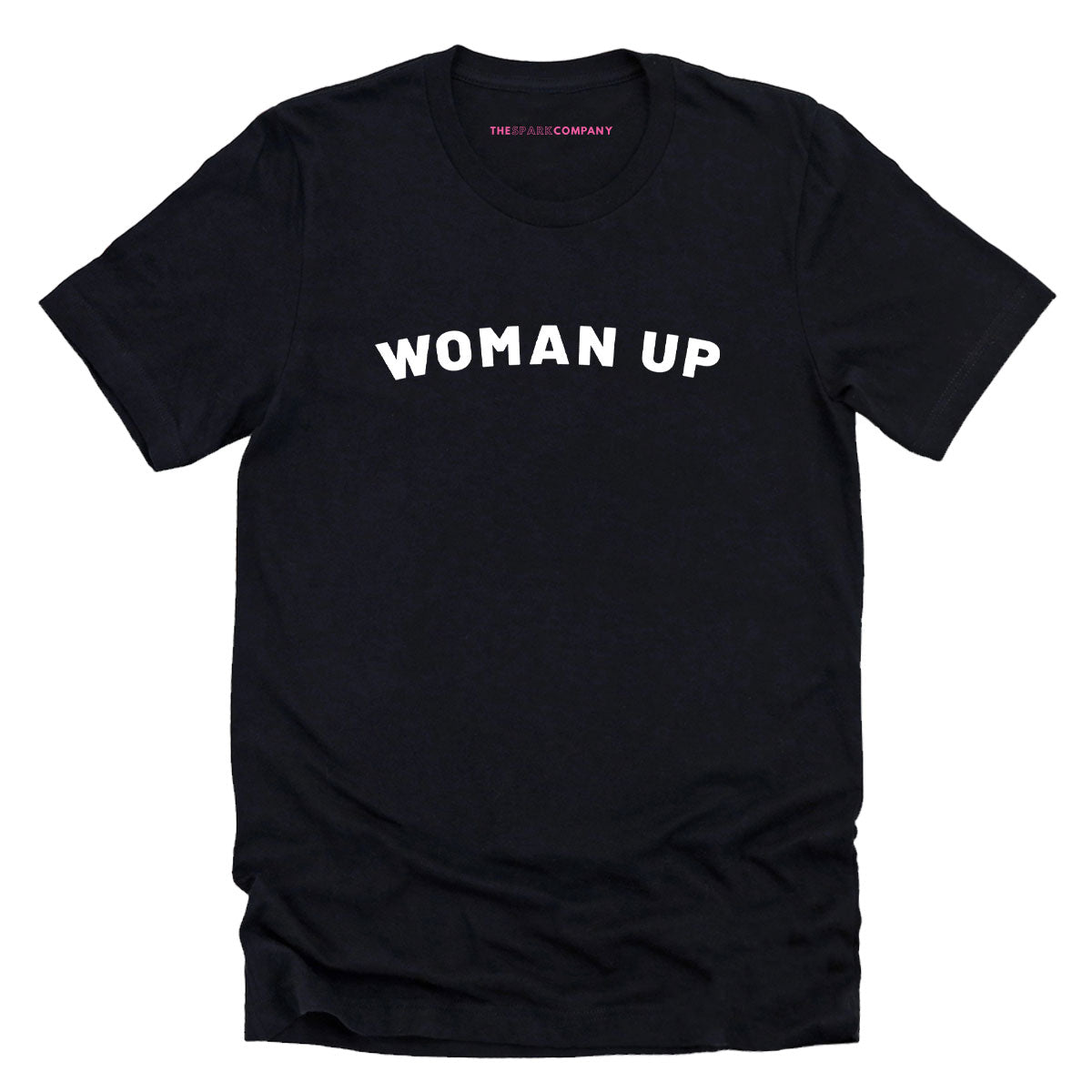 Woman Up T-Shirt-Feminist Apparel, Feminist Clothing, Feminist T Shirt, BC3001-The Spark Company