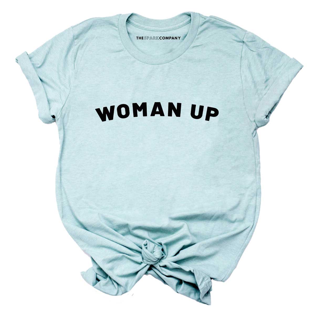Woman Up T-Shirt-Feminist Apparel, Feminist Clothing, Feminist T Shirt, BC3001-The Spark Company