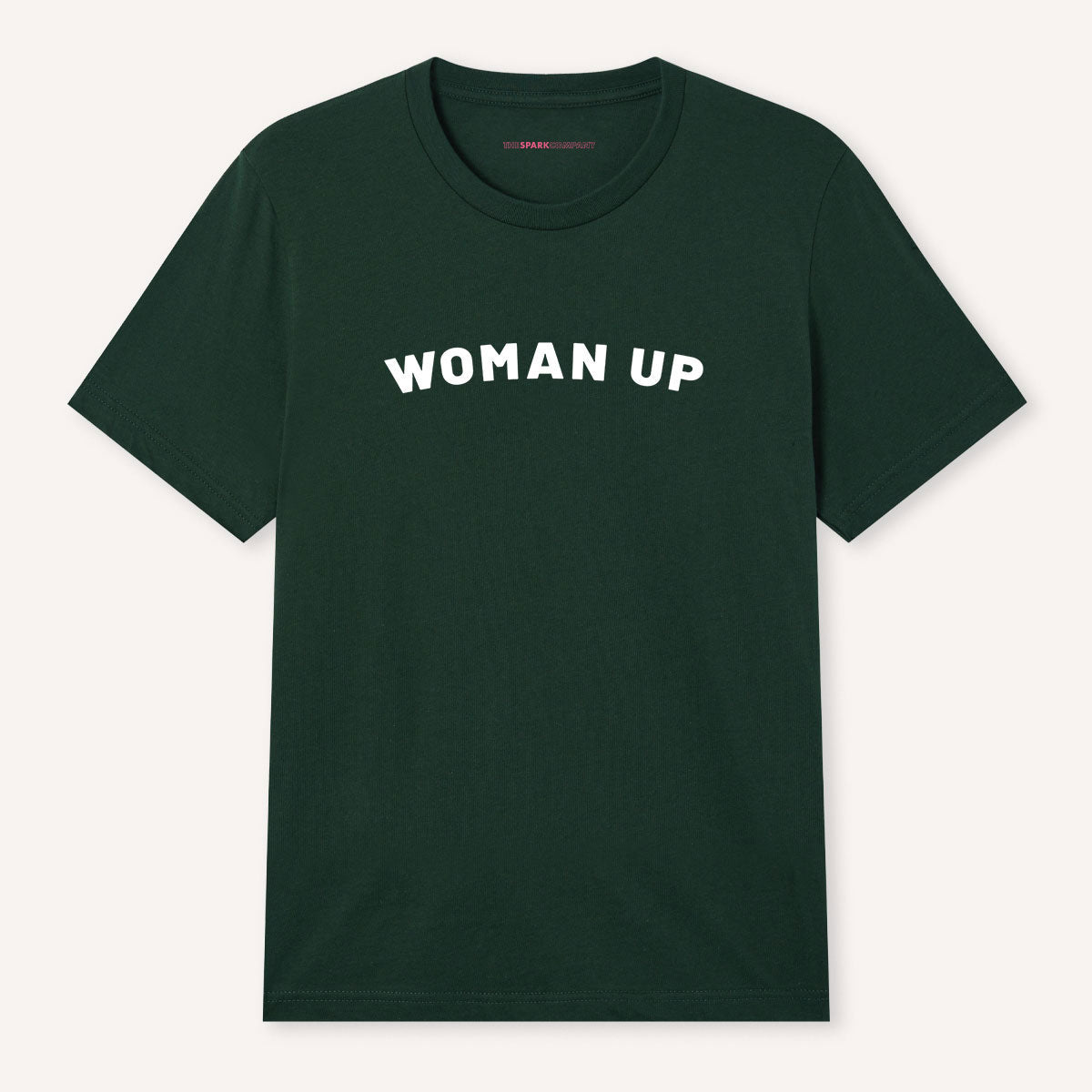 Woman Up Men's T-Shirt-Feminist Apparel, Feminist Clothing, Men's Feminist T Shirt, BC3001-The Spark Company