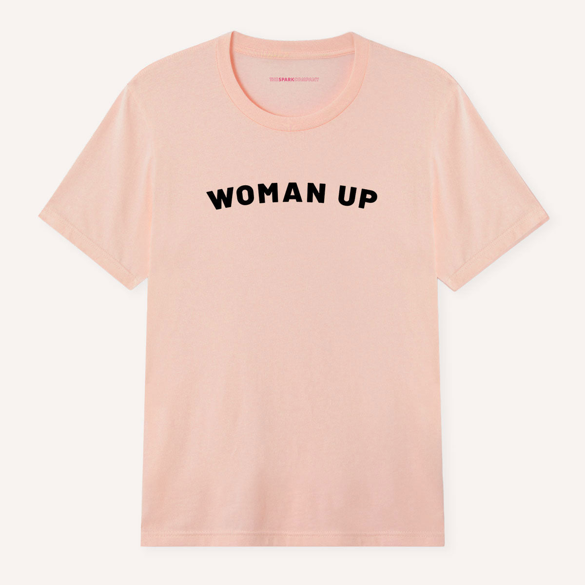 Woman Up Men's T-Shirt-Feminist Apparel, Feminist Clothing, Men's Feminist T Shirt, BC3001-The Spark Company