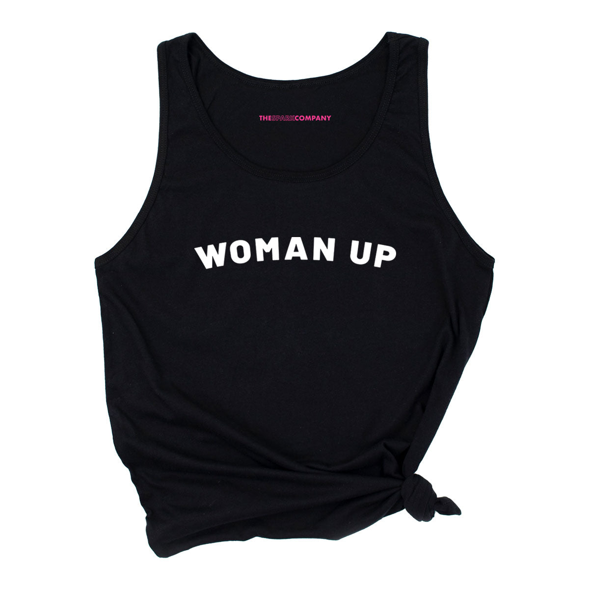 Woman Up Tank Top-Feminist Apparel, Feminist Clothing, Feminist Tank, 03980-The Spark Company