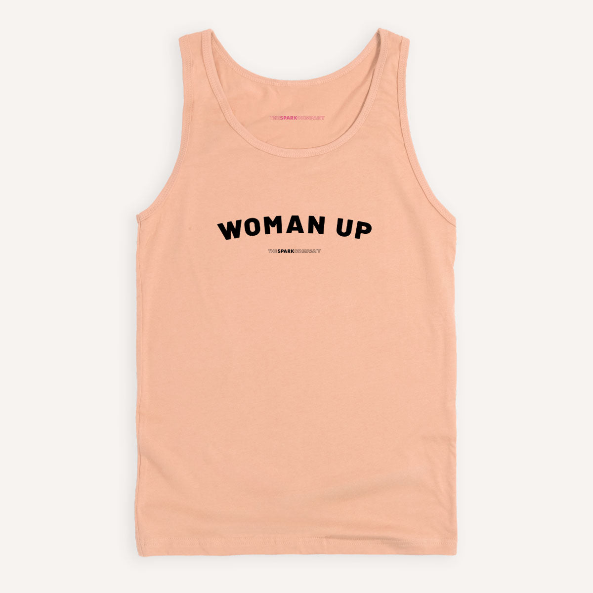 Woman Up Tank Top-Feminist Apparel, Feminist Clothing, Feminist Tank, 03980-The Spark Company