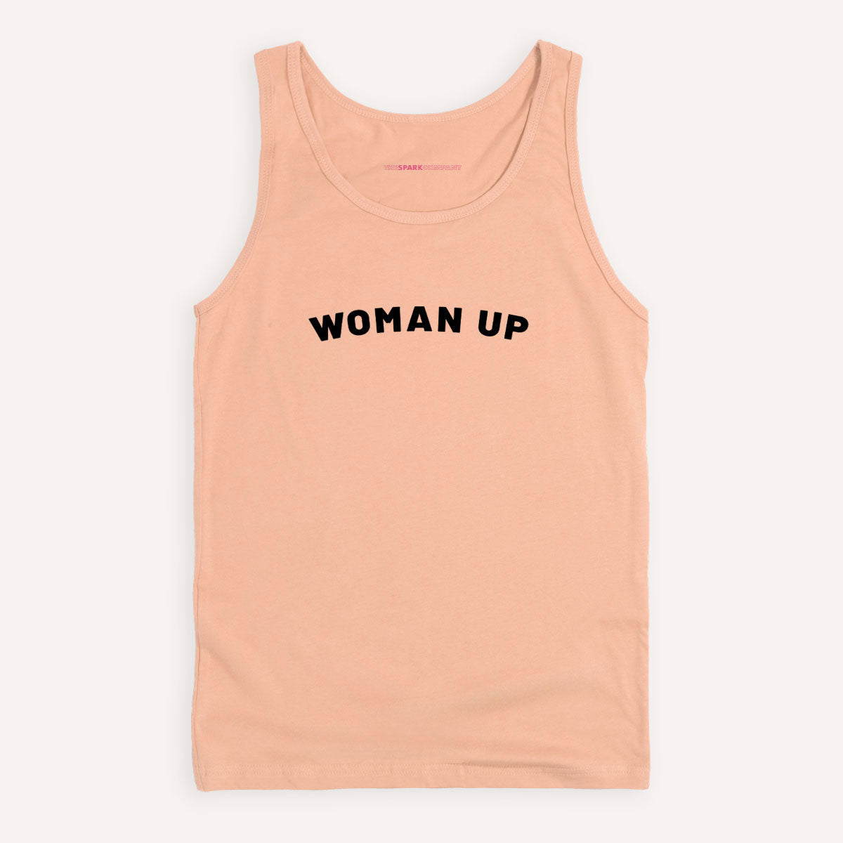 Woman Up Tank Top-Feminist Apparel, Feminist Clothing, Feminist Tank, 03980-The Spark Company