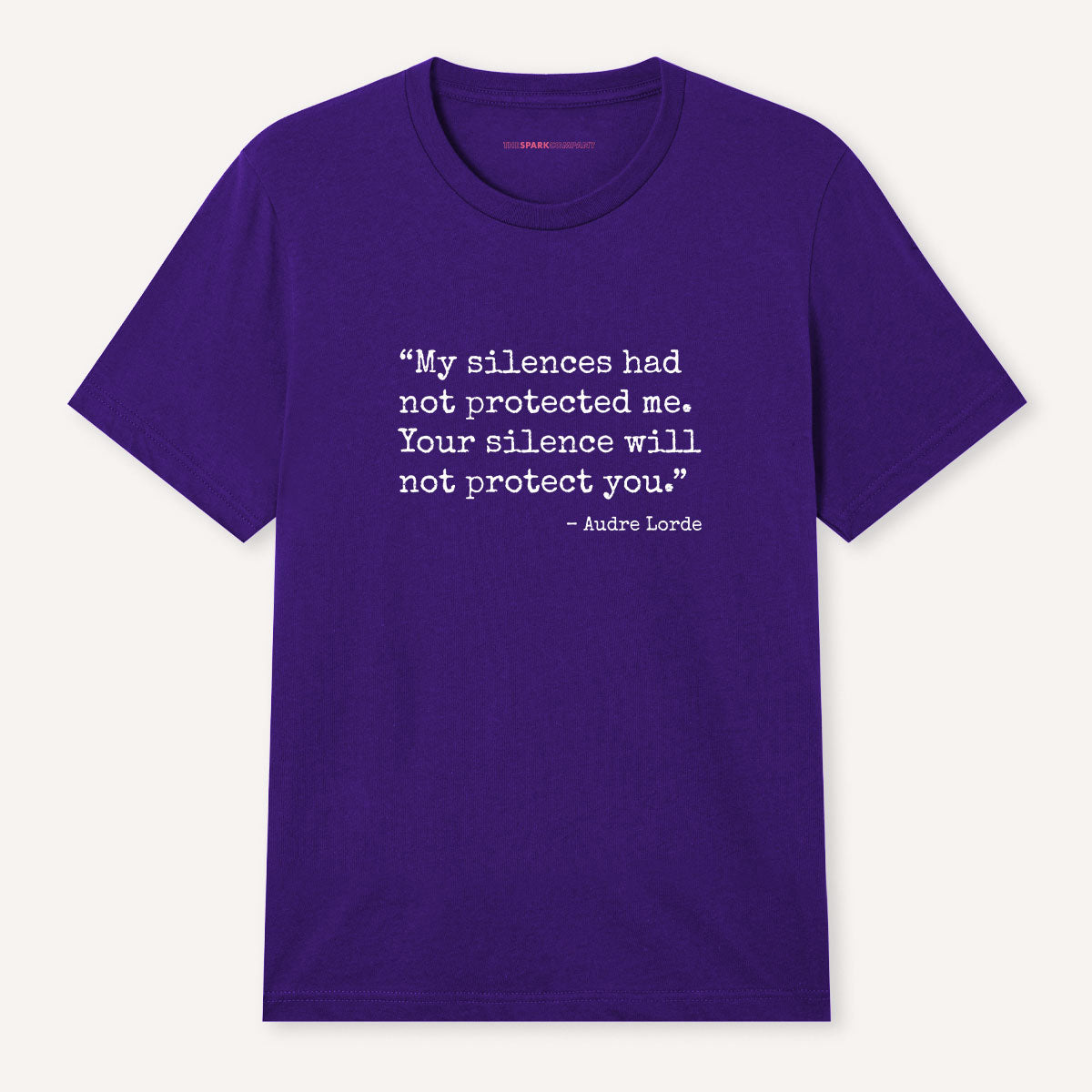 Your Silence Will Not Protect You T-Shirt-LGBT Apparel, LGBT Clothing, LGBT T Shirt, BC3001-The Spark Company