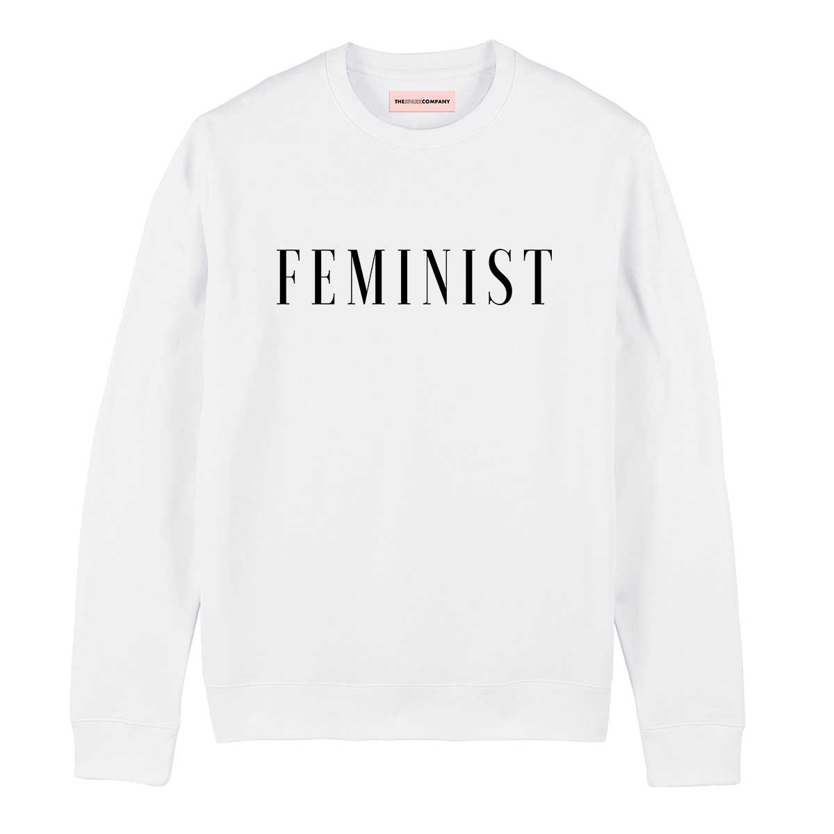 90s Style Men's 'Feminist' Sweatshirt-Feminist Apparel, Feminist Clothing, Feminist Sweatshirt, JH030-The Spark Company