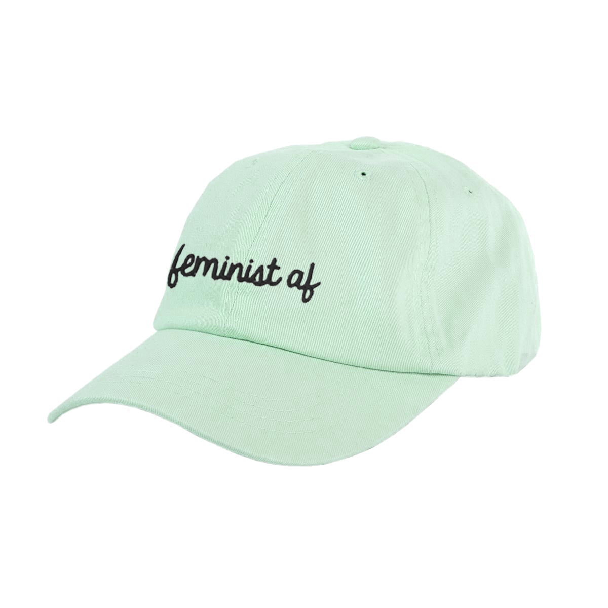Feminist AF Embroidered Mom Cap-Feminist Apparel, Feminist Gift, Mum Cap, BB653-The Spark Company