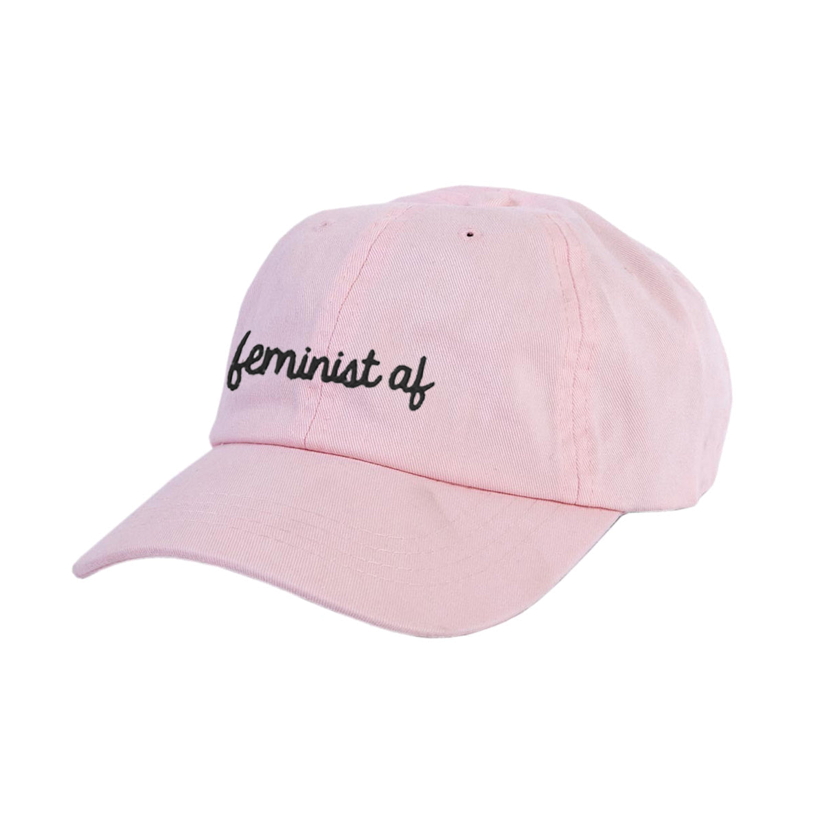 Feminist AF Embroidered Mom Cap-Feminist Apparel, Feminist Gift, Mum Cap, BB653-The Spark Company