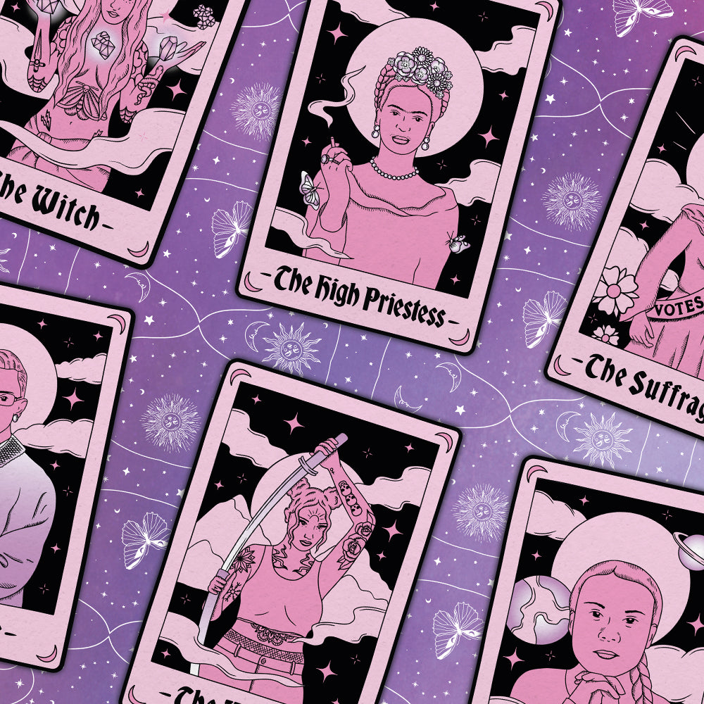 Feminist Tarot Jigsaw Puzzle-Feminist Apparel, Feminist Gift, Feminist Jigsaw-The Spark Company