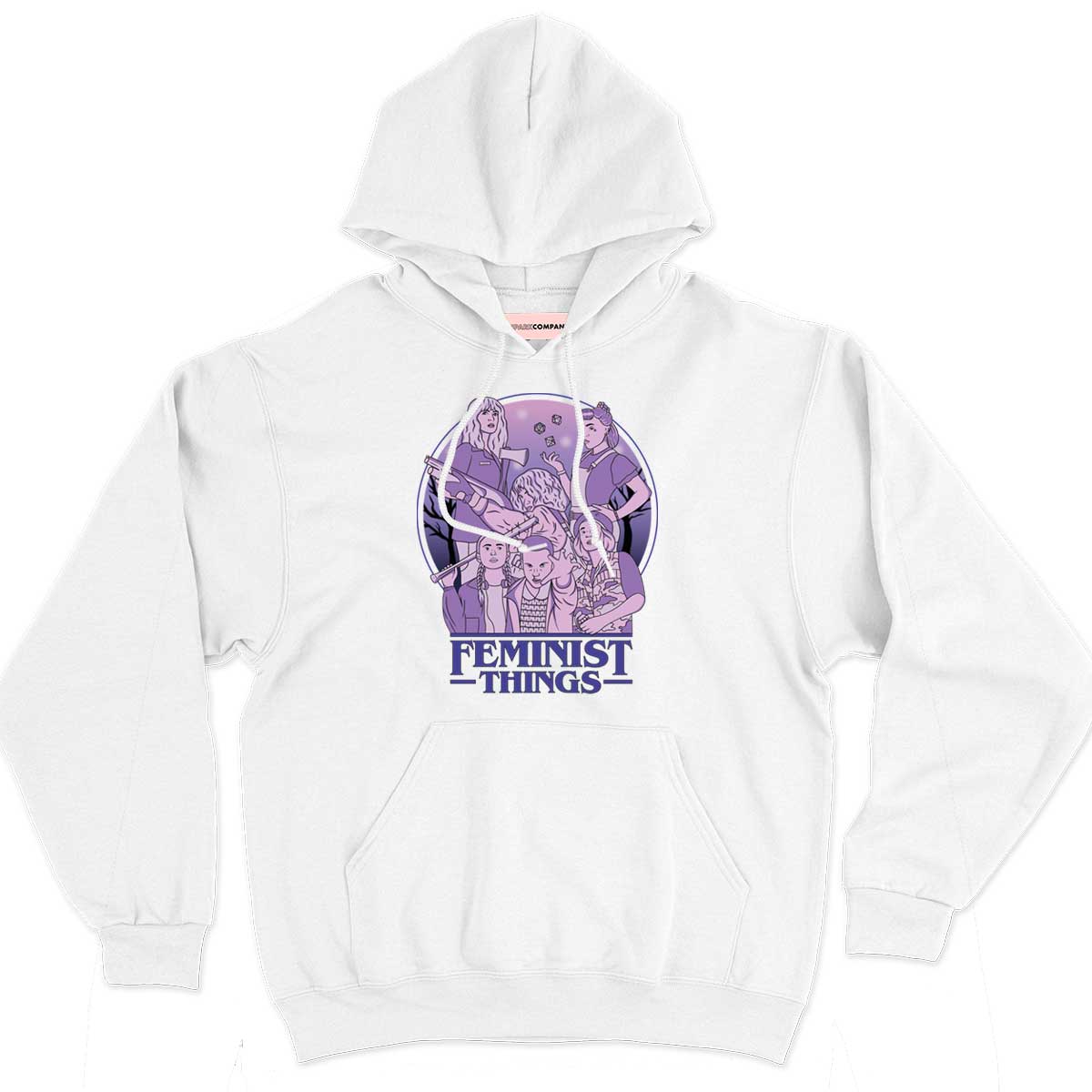 Feminist Things Hoodie-Feminist Apparel, Feminist Clothing, Feminist Hoodie, JH001-The Spark Company
