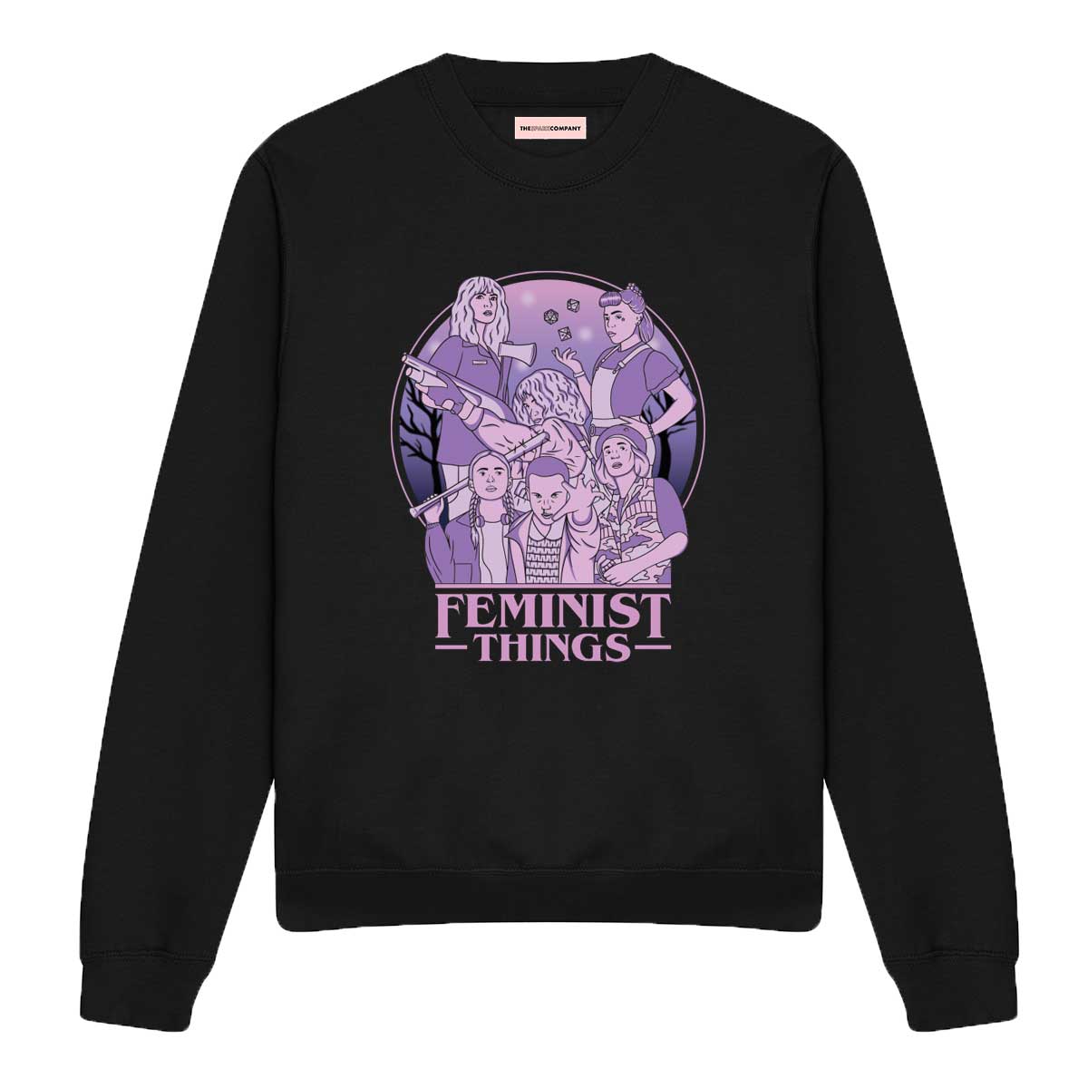 Feminist Things Sweatshirt-Feminist Apparel, Feminist Clothing, Feminist Sweatshirt, JH030-The Spark Company