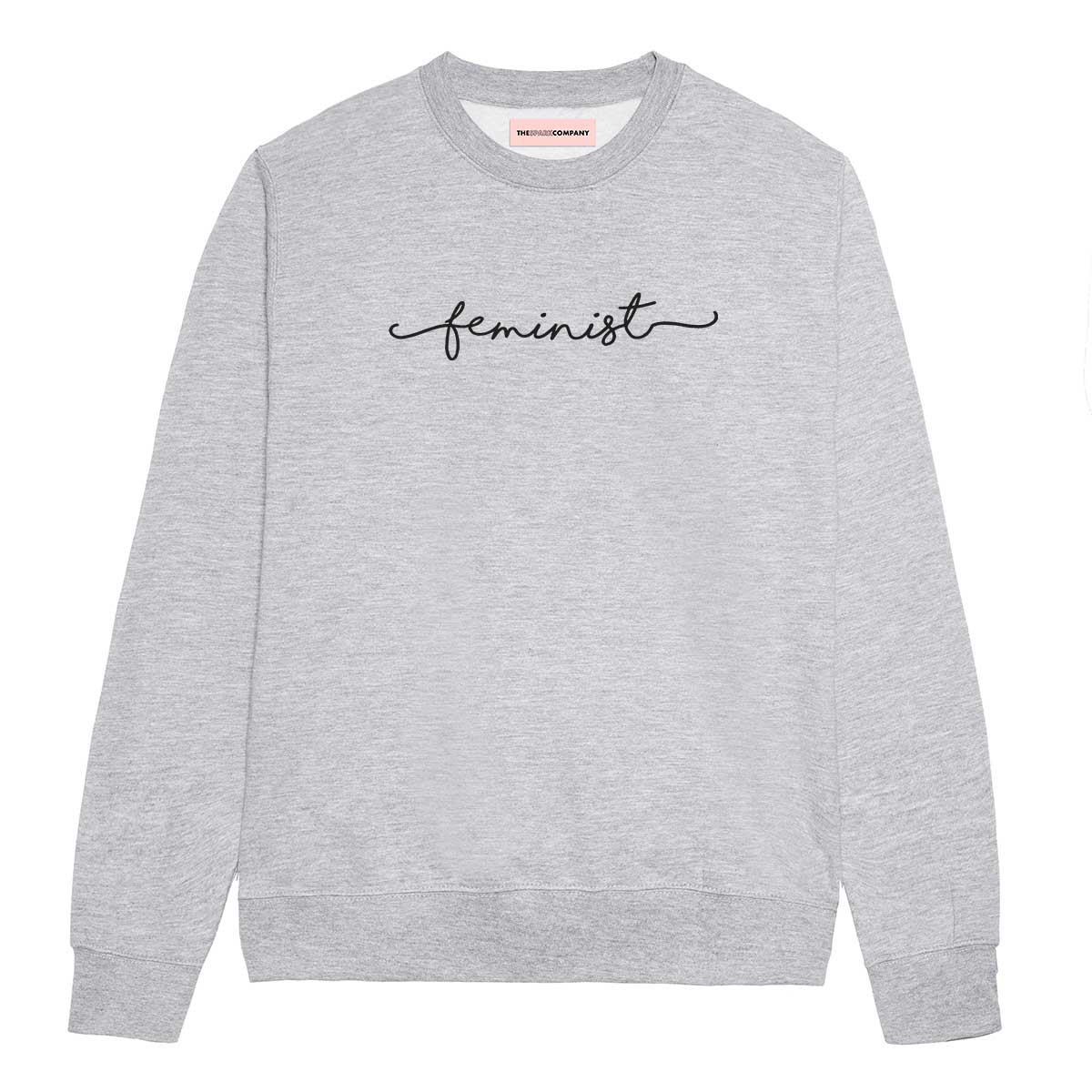 Minimalist Feminist Sweatshirt-Feminist Apparel, Feminist Clothing, Feminist Sweatshirt, JH030-The Spark Company