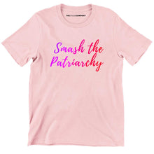 Load image into Gallery viewer, Smash The Patriarchy Kids T-Shirt-Feminist Apparel, Feminist Clothing, Feminist Kids T Shirt, MiniCreator-The Spark Company