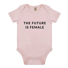 Load image into Gallery viewer, The Future Is Female Babygrow-Feminist Apparel, Feminist Clothing, Feminist Baby Onesie, EPB02-The Spark Company