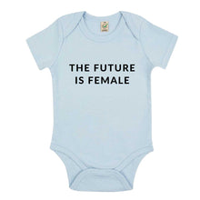 Load image into Gallery viewer, The Future Is Female Babygrow-Feminist Apparel, Feminist Clothing, Feminist Baby Onesie, EPB02-The Spark Company